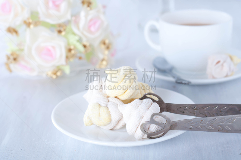 自制的,泽费尔,难嚼的,水平画幅,形状,食物的样式,蛋糕,西风之神,特写,甜点心