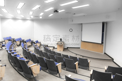 演讲室,会堂,空的桌子,正面视角,住宅房间,座位,桌子,水平画幅,无人,椅子
