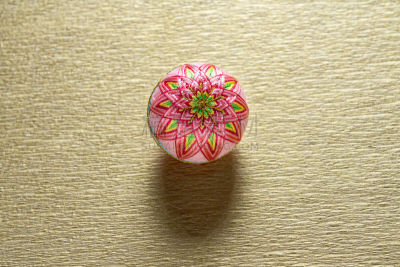 球,留白,水平画幅,无人,传统,古典式,千代纸,球体,工艺品,新年