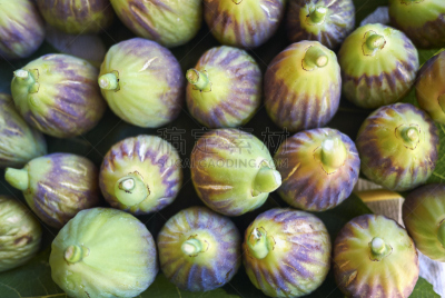 无花果,褐色,水平画幅,素食,无人,维生素,盒子,夏天,特写,白色