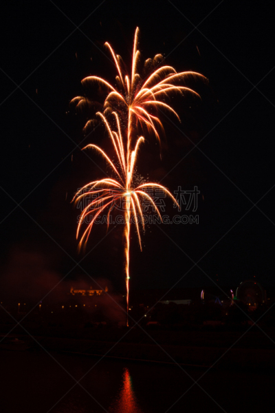 焰火,伍茨堡,旅游嘉年华,垂直画幅,啤酒节,光效果,夜晚,新年,生日,烟