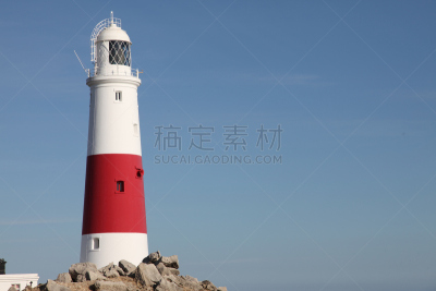 波兰比尔灯塔,海岸线,水平画幅,无人,英国,条纹,多塞特郡,建筑外部,户外,塔