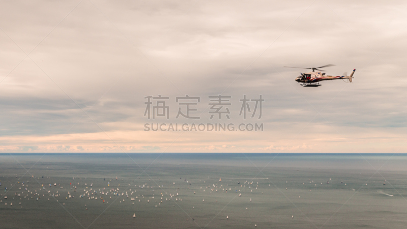 的里雅斯特,赛舟会,考斯,大三角帆,帆船队,船体,体育比赛,乘务员,游艇比赛,水