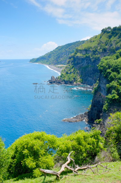 山,巴厘岛,海滩,风景,垂直画幅,度假胜地,沙子,无人,在边上,夏天
