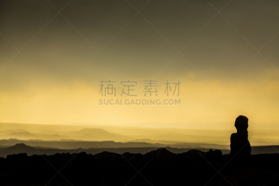 犹他,秋天,沙漠,乌云,雨,马蹄弯,野生白山羊,羚羊谷,著名自然景观,全球变暖