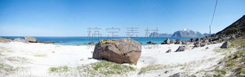 海滩,水,水平画幅,罗弗敦,无人,全景,商务旅行,户外, 罗弗敦群岛 ,斯沃尔维尔