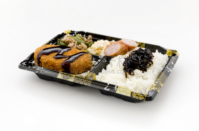 牛肉,日本,炸丸子,午餐盒,蔬菜,炸制食物,食品,酱汁,盒装午餐,白米