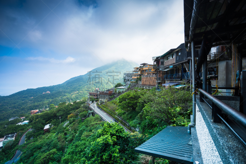 九份,茶馆,风景,曙暮光,都市风景,著名景点,街道,咖啡馆,悬崖,旅游目的地