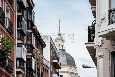 马德里,居住区,风景,活力,国际著名景点,城市生活,从容态度,窗户,户外,建筑