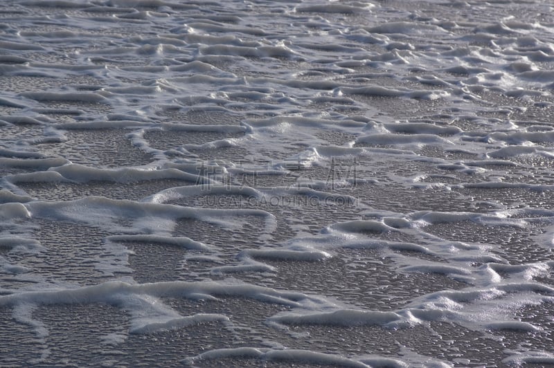 海滩,水灾,水,水平画幅,沙子,无人,户外,德国北海地区,海洋,海浪