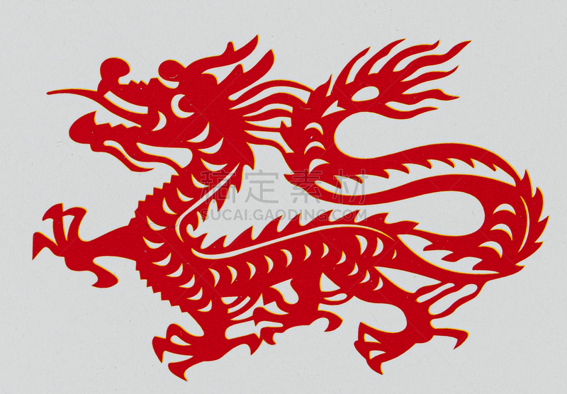 传统,纸,标志,十二生肖,狗,猪,牛,动物,兔子,艺术品