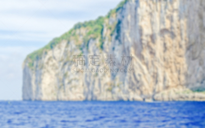 卡普里,意大利,散焦,岛,背景,坎帕尼亚,纳布勒斯,海港,著名景点,水湾