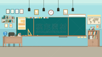 黑板,教师,书桌,矢量,教室,空的,粉笔,地板,椅子,围墙