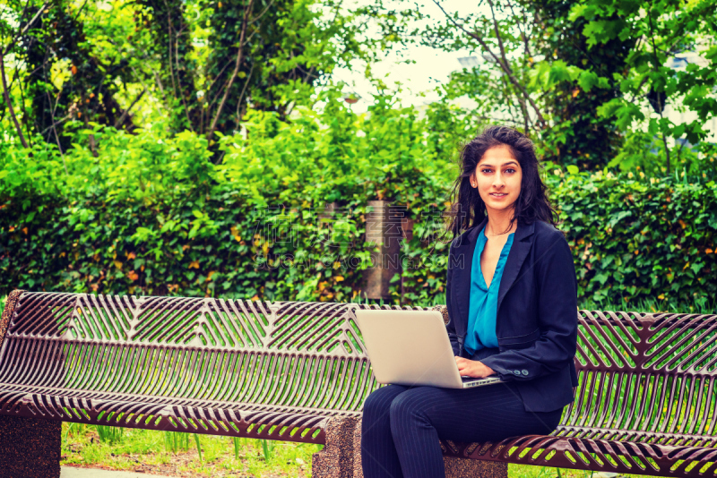 East Indian American college student studying in New York