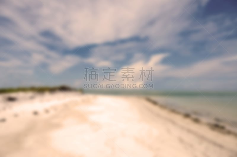 佛罗里达,自然美,海岸线,背景,运动模糊,安娜玛利亚岛,水平画幅,沙子,无人,夏天