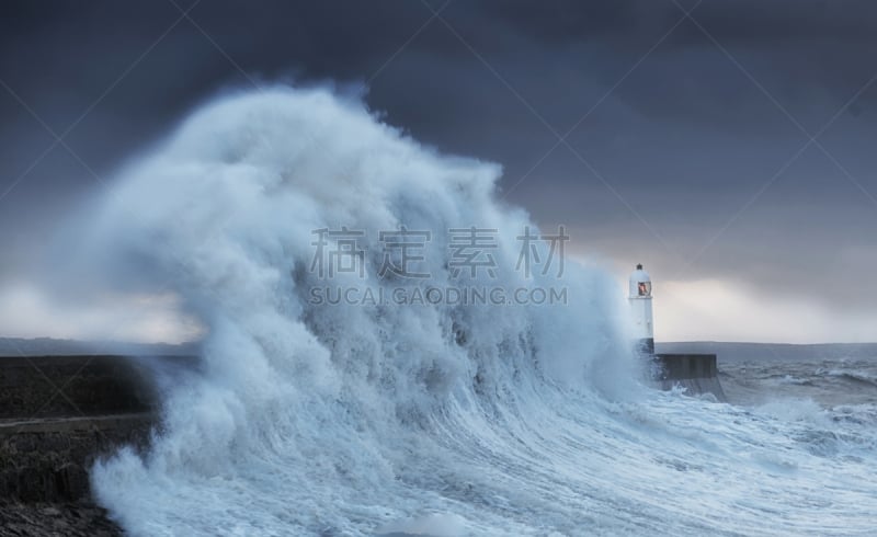 波斯考尔,飓风,自然,水,暴风雨,水平画幅,无人,自然神力,建筑外部,户外