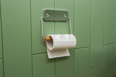 白色,卫生纸,浴室,墙,绿色,柔和,铬合金,拿着,卷起,握紧