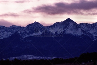 威斯特克里弗,山,科罗拉多州,风景,图像,美国,无人,户外,水平画幅,地形