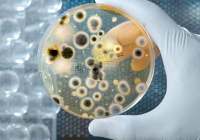 细菌,生物科技,水平画幅,微生物学,有毒生物体,手,科学,健康保健,拿着,护手套