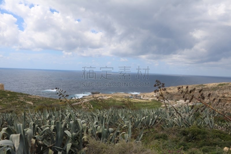 马耳他,蓝窗,地中海,戈佐岛,布希曼族,水,天空,德维拉,拉姆拉,水平画幅