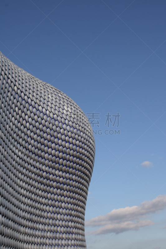 斗牛场,伯明罕,bullring shopping centre,西米德兰,伯明翰,垂直画幅,天空,外立面,银色,无人