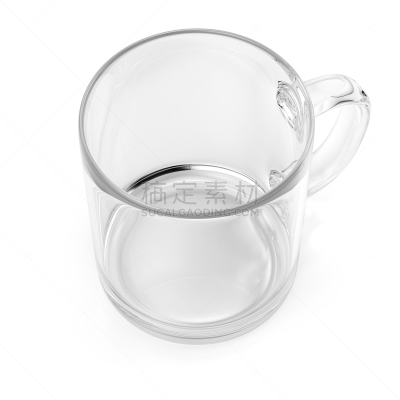 杯,空杯子,餐具,空白的,留白,无人,茶杯,玻璃,玻璃杯,背景分离