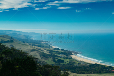 大洋路,海岸线,水平画幅,无人,维多利亚,维多利亚州,户外,海洋,游艇码头,海滩