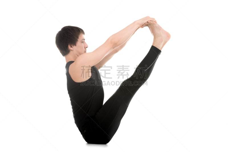 big toe pose,手碰大脚趾式,男性,仅男人,仅成年人,青年人,白色,运动,专业人员