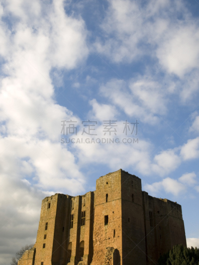 凯尼尔沃思城堡,垂直画幅,纪念碑,华威,墙,无人,古老的,英格兰,要塞,过去