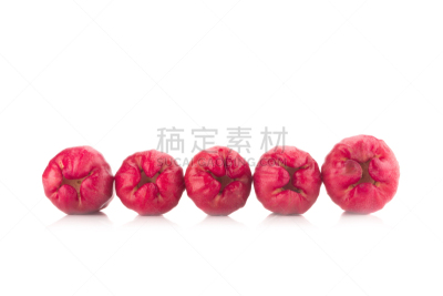 白色背景,分离着色,玫瑰,苹果,水,水平画幅,形状,爪哇海,泰国,蜡