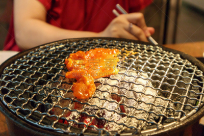 格子烤肉,韩式烧牛肉,朝鲜半岛,水平画幅,传统,生食,家庭生活,膳食,特写,泰国