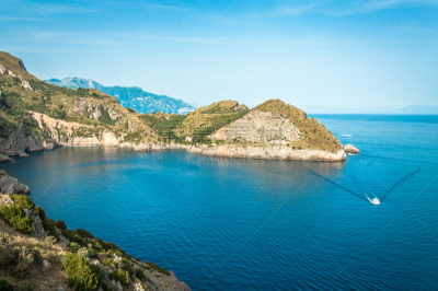 半岛,索伦托,水平画幅,山,无人,那不勒斯海湾,户外,波西塔诺,海滩,游艇