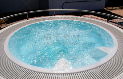 热水池浴,船,热,客轮,户外,乘船游,圆形,晴朗,幸福,建筑结构