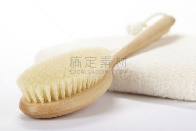 毛巾,后刷,折叠的,水平画幅,无人,散焦,白色背景,spa美容,健康