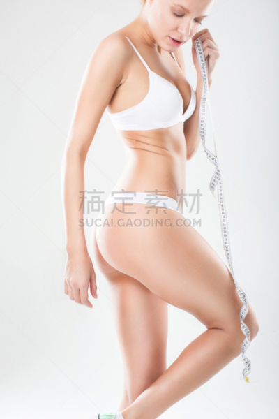 女人,苗条,人体,分离着色,臀,背景分离,运动,垂直画幅,腹腔,女士内衣