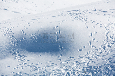 冬天,地形,天空,台阶,水平画幅,雪,户外,干净,反差,一个物体