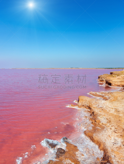 湖,粉色,乌克兰,自然界的状态,克里米亚,食盐,海岸线,泻湖,矿物质,水湾
