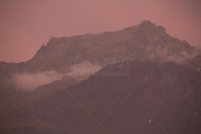 梅里达,山脉,委内瑞拉,南美,天空,公园,水平画幅,无人,古老的,纯净