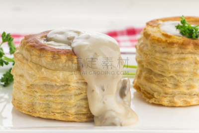 蔬菜炖肉,蘑菇,酥皮馅饼,清新,水平画幅,无人,开胃品,膳食,法式食品,奶酥