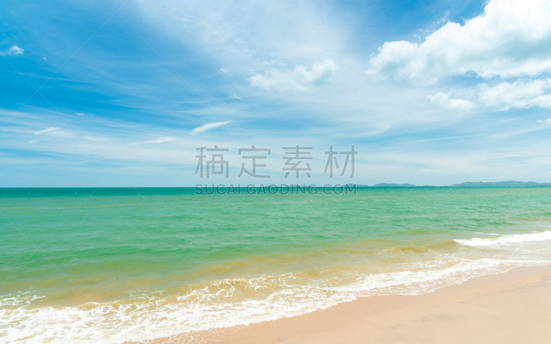 泰国,波浪,海洋,卡隆海滩,普吉岛,热带气候,绿松石色,水湾,夏天,户外