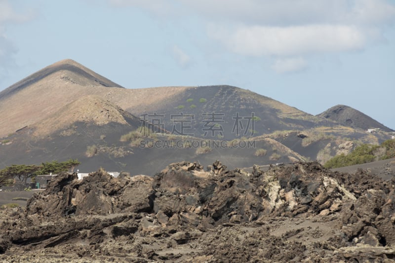 兰萨罗特岛,火山地形,自然美,timanfaya national park,火山喷口,火山口,熔岩,科罗拉多州,天空,美