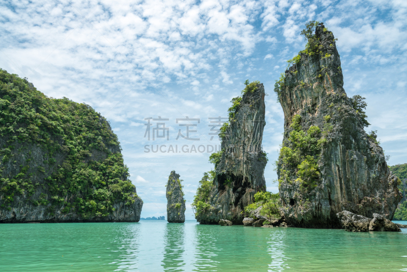 角羚,岛,寇阿相思树,瑶族,亚洲,自然,泰国,图像,海洋,无人