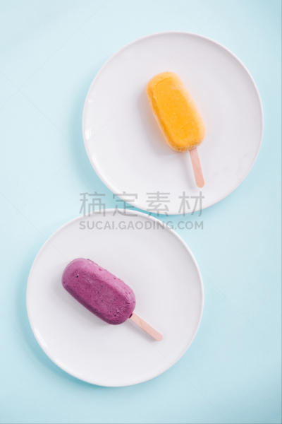 蓝莓,生食,素食,芒果,垂直画幅,冰淇淋,留白,食物的样式,夏天,明亮