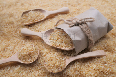 有机食品,gaba,糙米,稻,房地产,草药,褐色,酸,水平画幅,无人