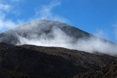 新西兰,山,横越,自然,风景,图像,著名景点,新西兰北岛,无人,湖
