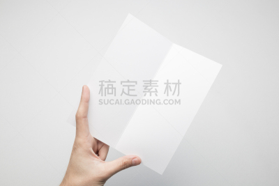 拿着,手,鸟食盆,白皮书,公亩,折叠的,办公室,正面视角,绘画插图