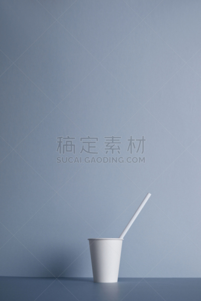 一次性杯子,分离着色,白色,舞台,灰色,一次性物品,垂直画幅,褐色,夜晚,纸板