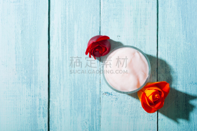 玫瑰,米色,自然美,留白,水平画幅,无人,spa美容,古老的,乡村风格,化妆用品