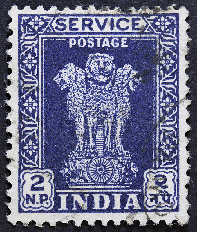 古典式,橡皮章,邮戳,一个物体,全球通讯,印度,印度人,邮票,印度次大陆人,业余爱好