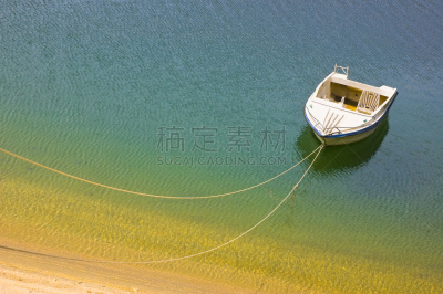湖,海滩,船,水,褐色,水平画幅,沙子,无人,葡萄牙,白色
